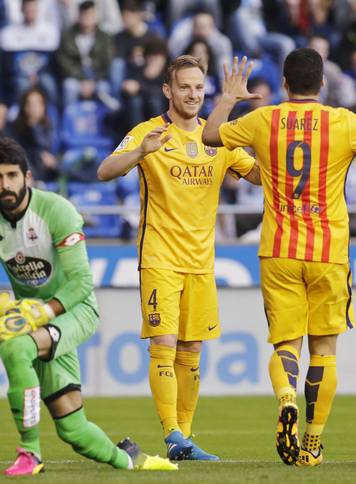 Football Soccer - Deportivo Coruna v Barcelona - Spanish Liga BBVA - Riazor stadium, Coruna