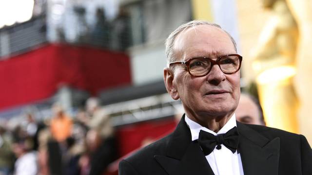 FILE PHOTO: Italian composer Ennio Morricone arrives at the 79th Annual Academy Awards in Hollywood