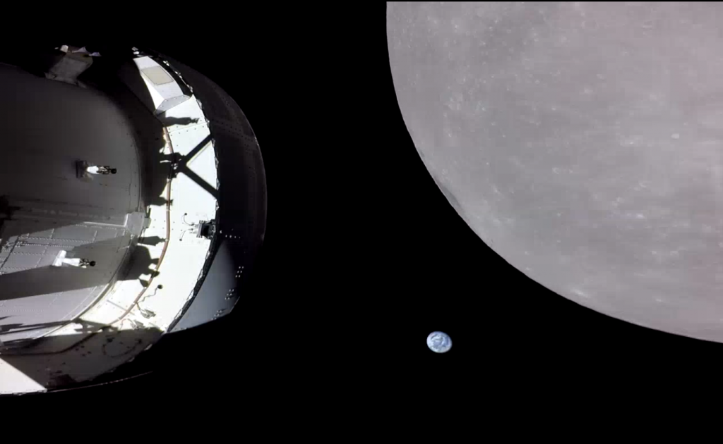 Letjelica Orion stigla do Mjeseca i sad juri po svemirski rekord