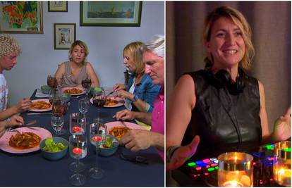 Od domaćice do DJ-ice: Ivana podigla atmosferu na večeri i dobila čak tri desetke od gostiju