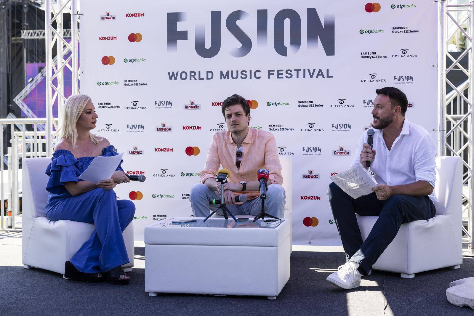 Split: Konferencija za medije povodom Fusion festivala