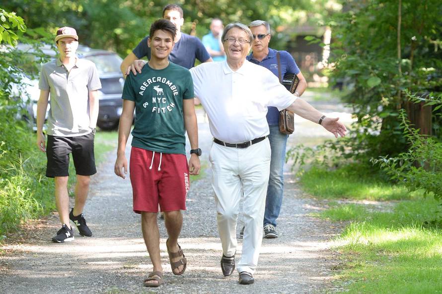 Varaždin: Zlatko Dalić na vikendici organizirao druženje za prijatelje i novinare