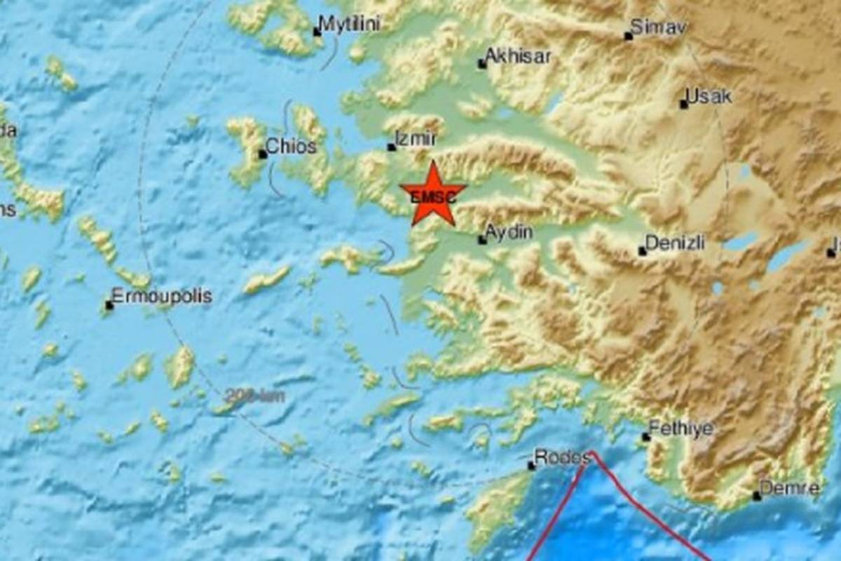 Višestruki potresi na grčkim otocima i zapadnoj obali Turske