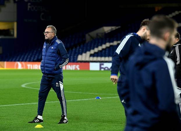 London: Trening GNK Dinama uoči sutrašnje utakmice Lige prvaka