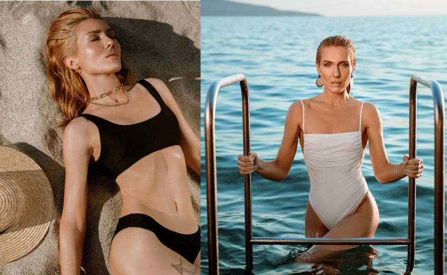 Optočena sjajnim zlatom: Ivana Mišerić kao cool morska sirena