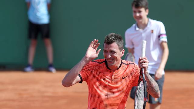 Mario MandÅ¾ukiÄ zaigrao tenis u sklopu  humanitarnog dogaÄanja Gem Set Hrvatska