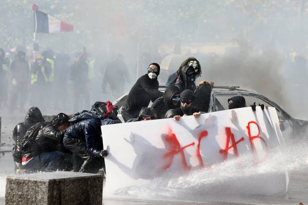 Nationwide protests in France against the cost of living