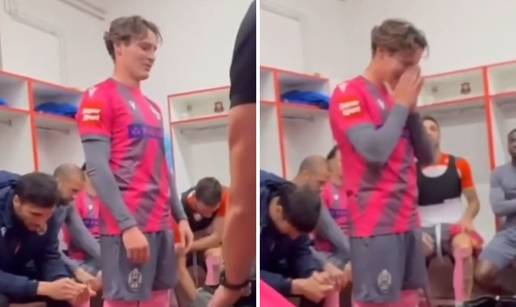 VIDEO Mudražija počeo govor pa zaplakao. Odlazi u Dinamo