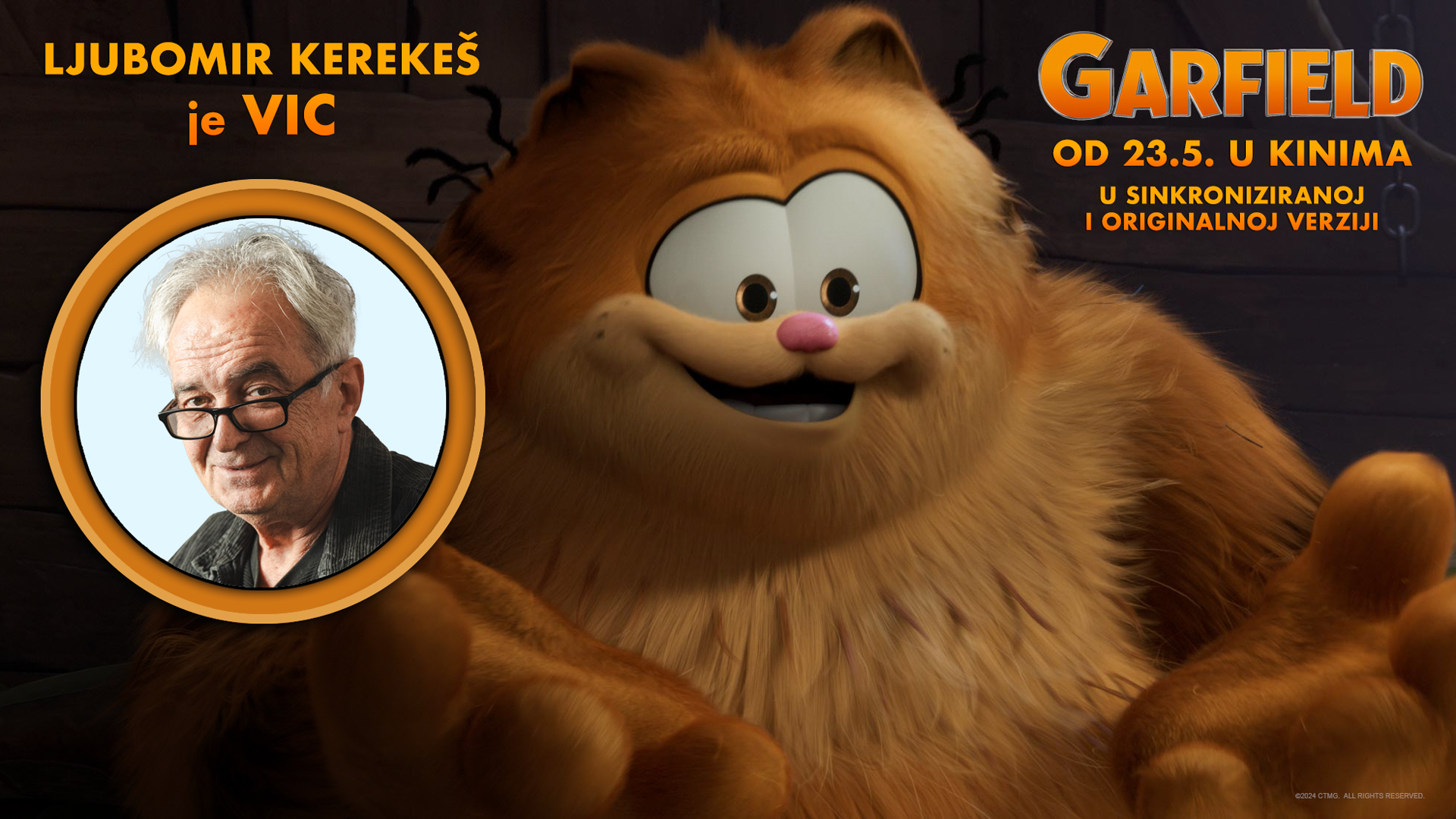 Otkrivamo cast za sinkroniziranog Garfielda!