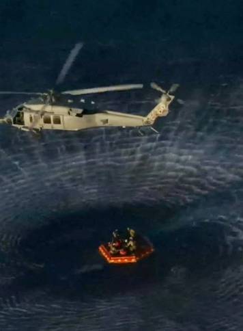 Artemis II crew returns to Earth