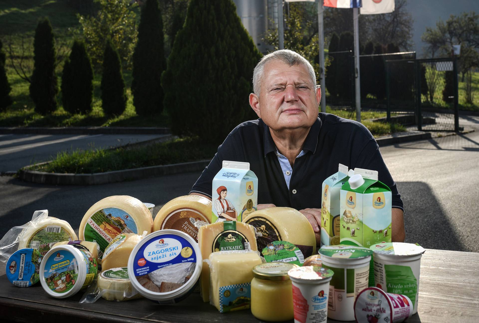 Zagreb: Mladen Šurbek, vlasnik mljekare Veronika
