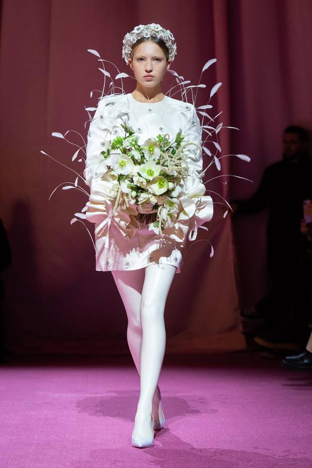 19 February 2022 - Richard Quinn Catwalk - London Fashion Week 2022, London, UK