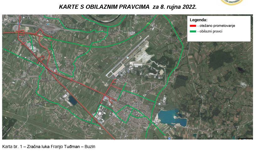 Kojim putem krenuti? Zagreb u blokadi zbog posjeta Erdogana