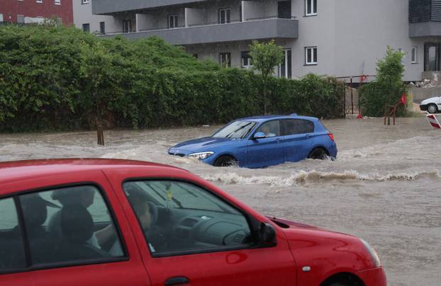 Split: Prometni kolaps zbog kiše