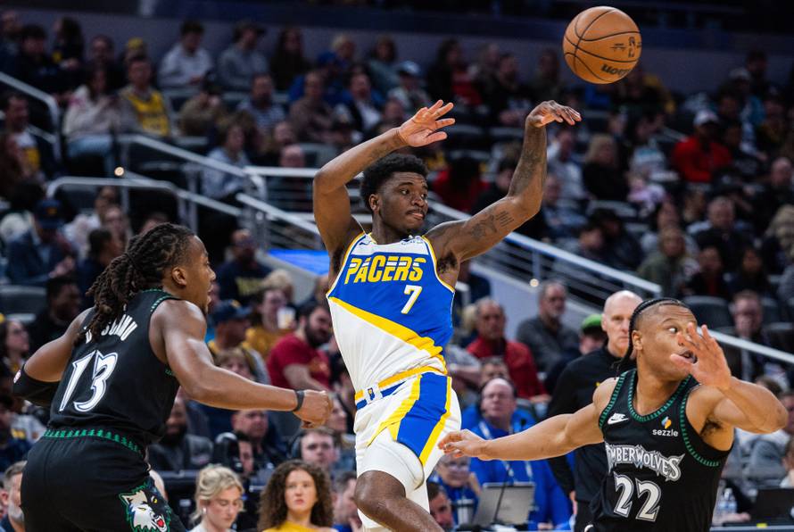 NBA: Minnesota Timberwolves at Indiana Pacers
