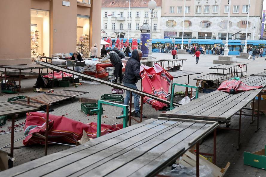 Zagreb: Olujni vjetar razbacao Splavnicu
