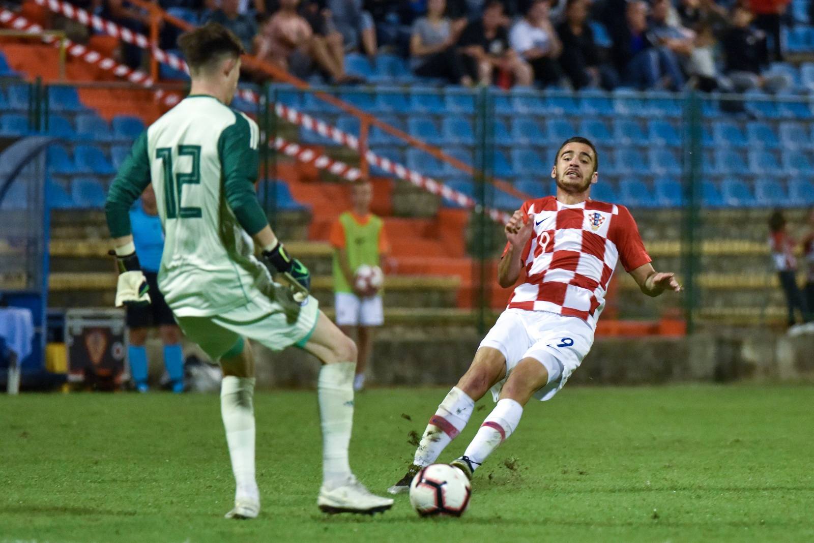 Å ibenik: Kvalifikacijska utakmica za Euro U-21, Hrvatska - Å kotska