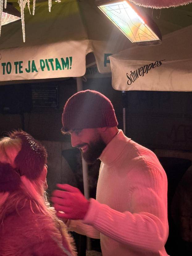 FOTOEKSKLUZIV Joško Gvardiol grlio plavokosu damu u Zagrebu