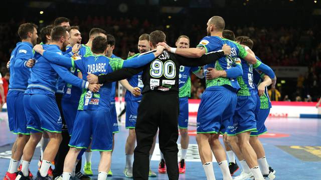 EHF 2024 Men's European Handball Championship - Main Round - Slovenia v Denmark