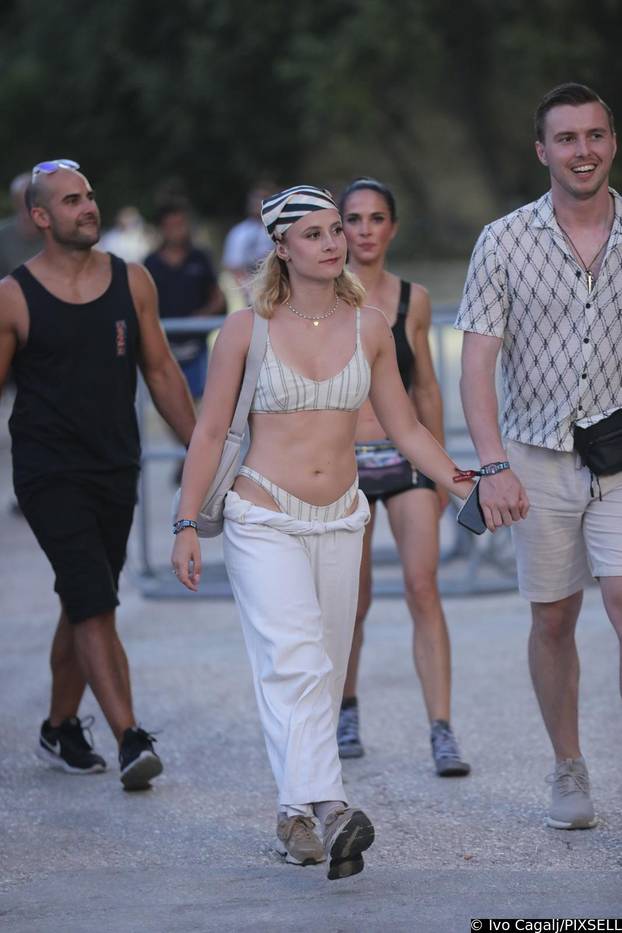Split: Dolazak partijanera na drugu večer Ultra Europe festivala 2025.