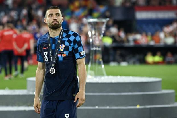 Hrvatska primila medalje za drugoi mjesto na  Ligi nacija