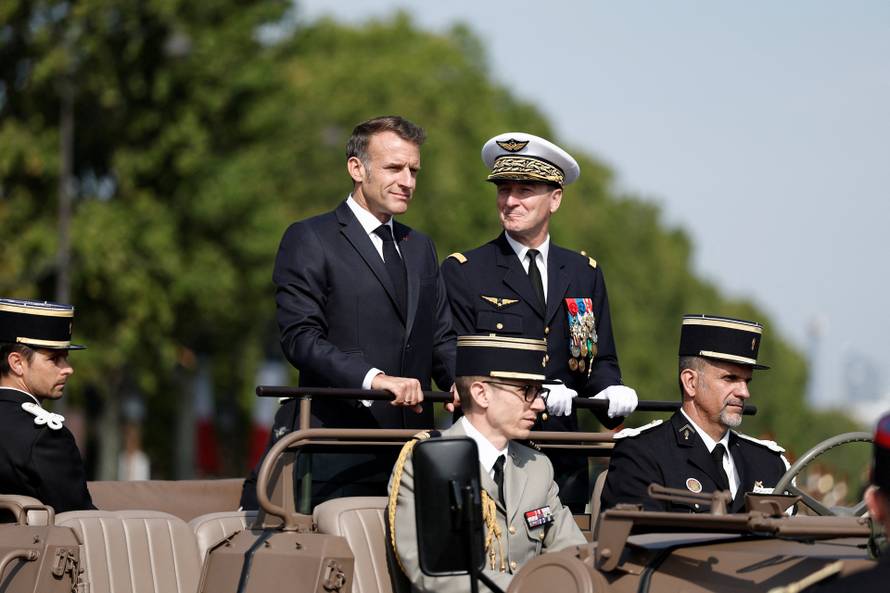 Annual Bastille Day celebrations in Paris