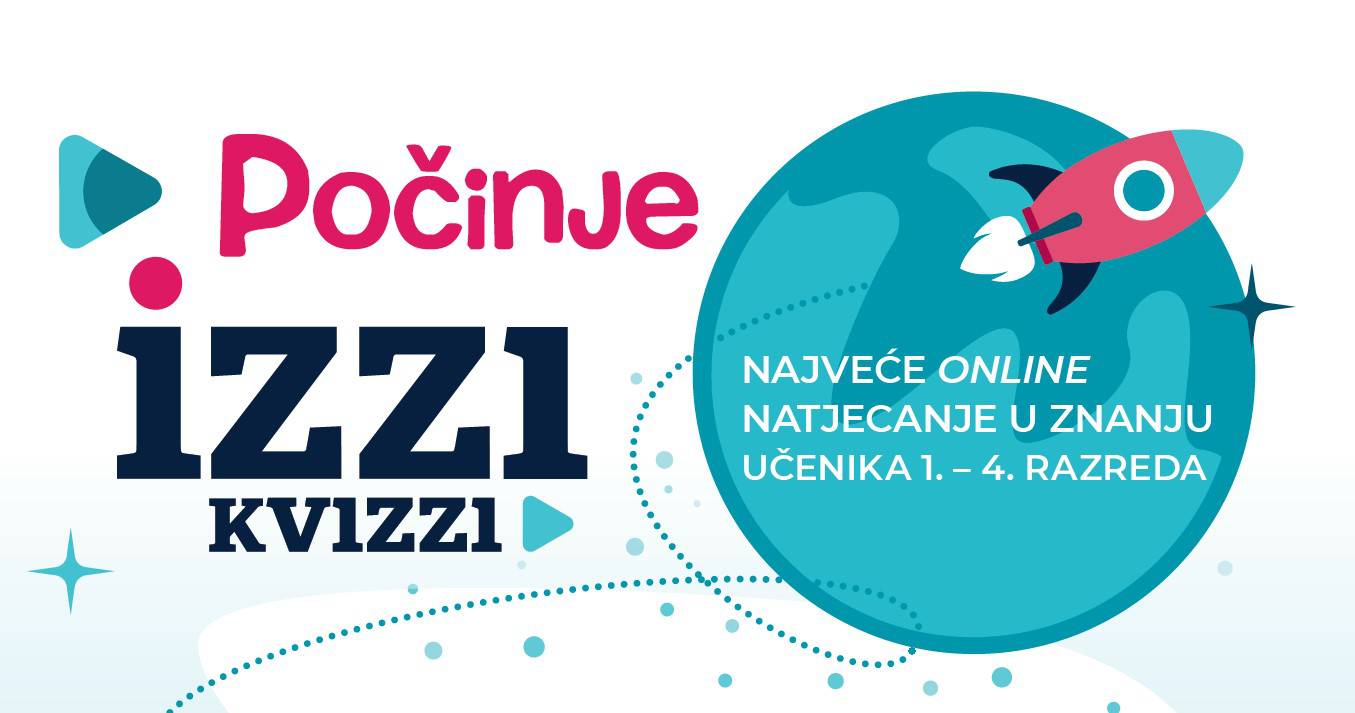 Počinje IZZI Kvizzi online natjecanje u znanju za 150 000 učenika od 1. do 4. razreda OŠ