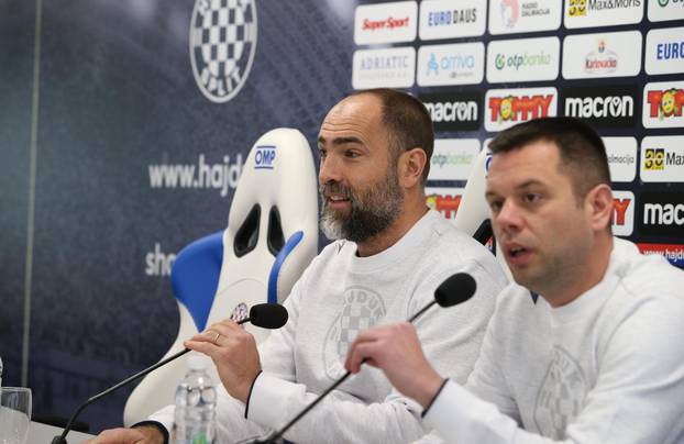 Split: Igor Tudor, trener Hajduka, najavio utakmicu protiv GNK Dinamo