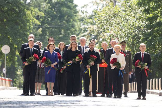 Marking the Day of Ukrainian Statehood in Kyiv