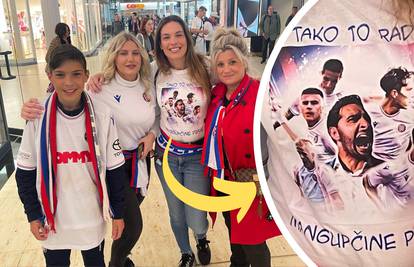 Supruga Budimir na stadionu u Ženevi s posebnom majicom: Tako to rade mangupčine prave