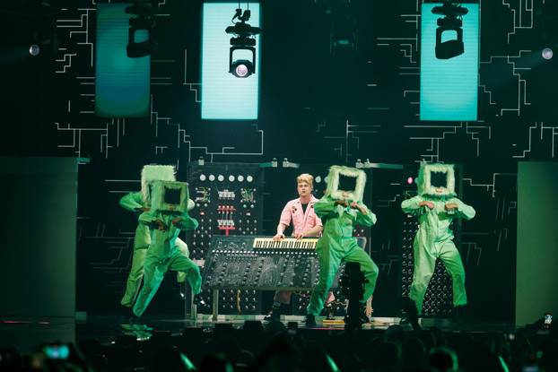 The dress rehearsal 2 of the second semi-final of the 2026 Eurovision Song Contest, in Vienna