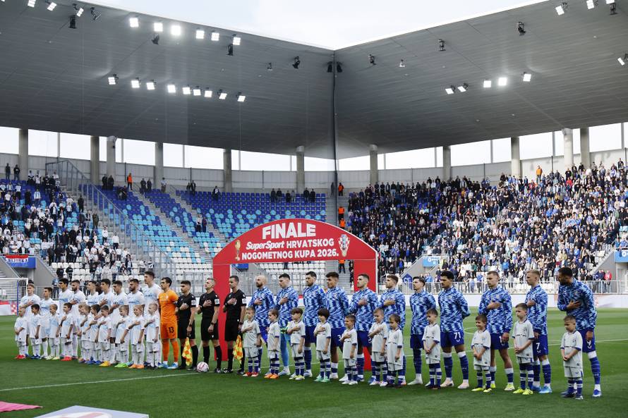 Dinamo i Rijeka u finalu Hrvatskog nogometnog kupa