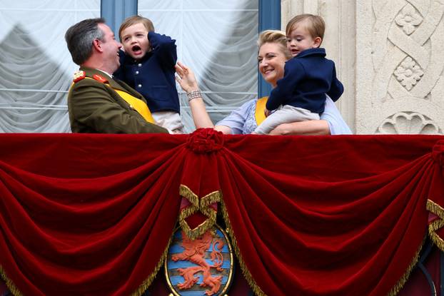 Abdication ceremony of Luxembourg's Grand Duke Henri and swearing-in ceremony of his son Guillaume, in Luxembourg