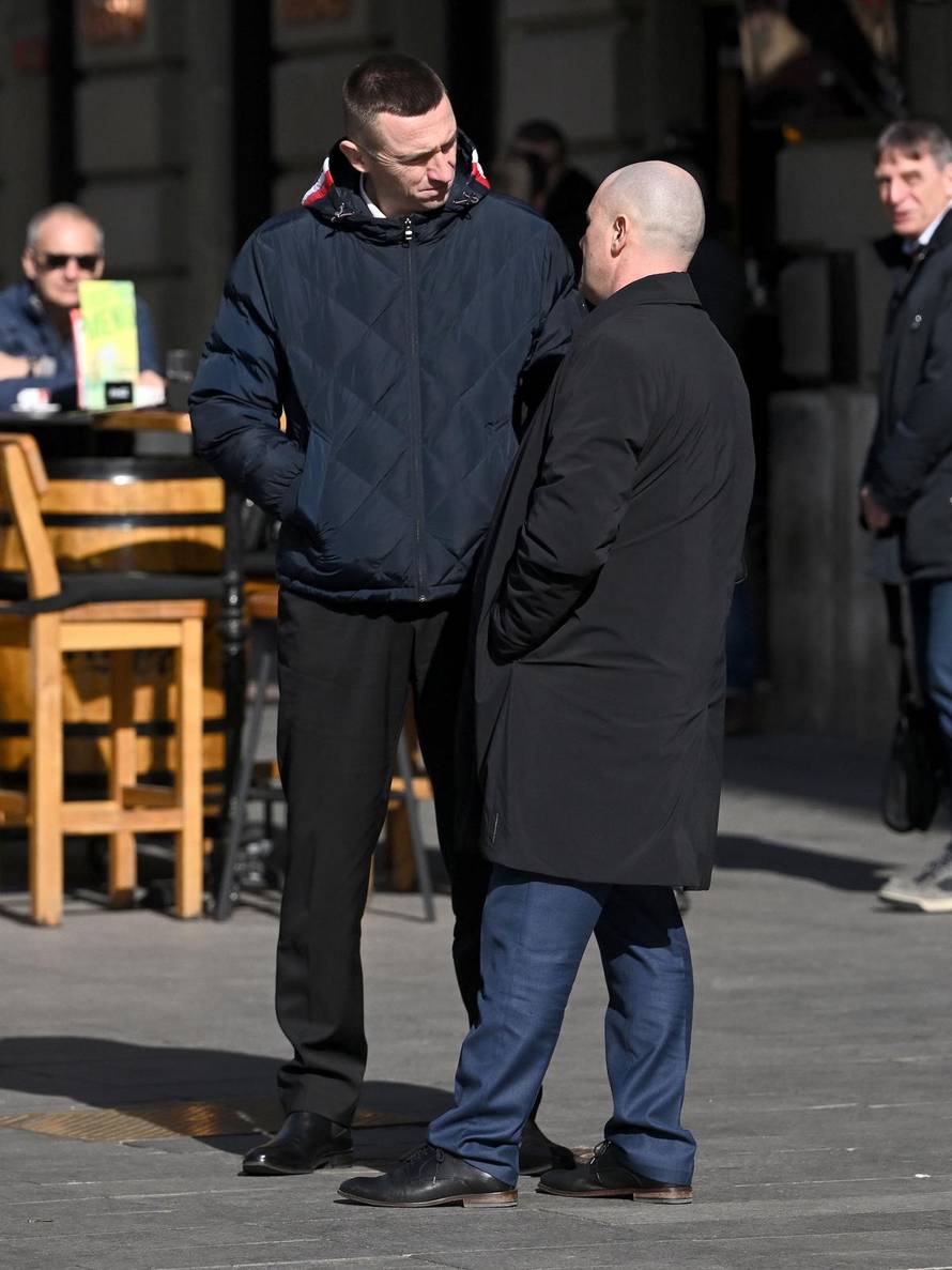 EKSKLUZIVNO Zagreb: Josip Dabro i Ivan Penava razgovarali su u centru grada 