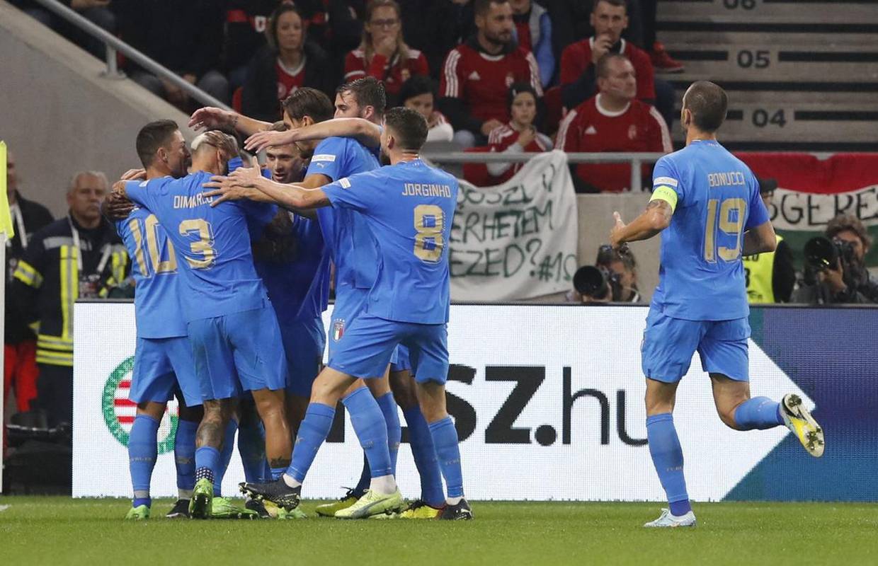 I Talijani nam prijete na Final Fouru Lige nacija! Azzurri srušili Mađare pred 60.000 navijača