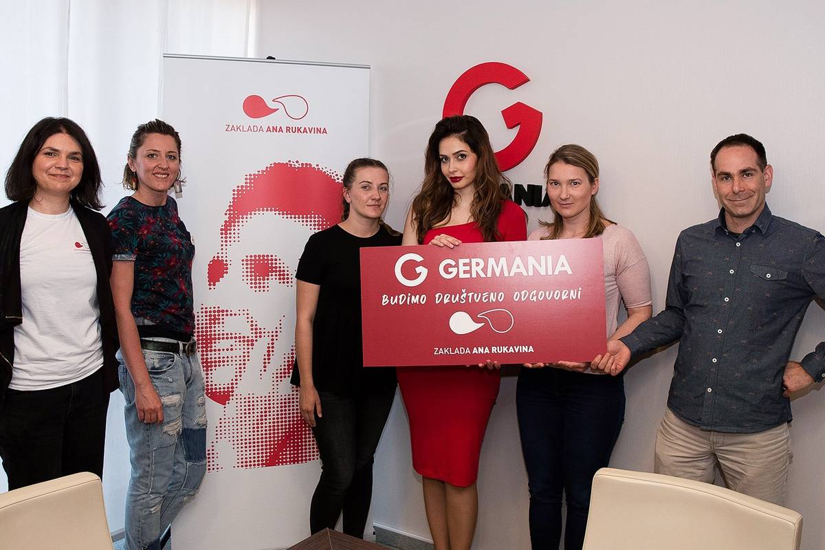 Sve nas spaja solidarnost - Germania Sport podržala rad Zaklade Ana Rukavina