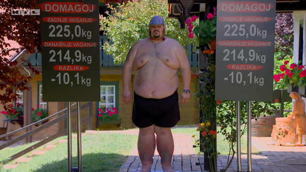 FOTO Domagoj je u show ušao kao najteži kandidat, do finala je izgubio trećinu kilograma