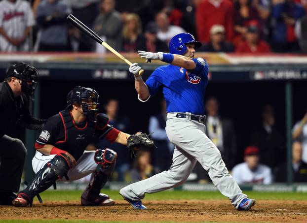 MLB: World Series-Chicago Cubs at Cleveland Indians