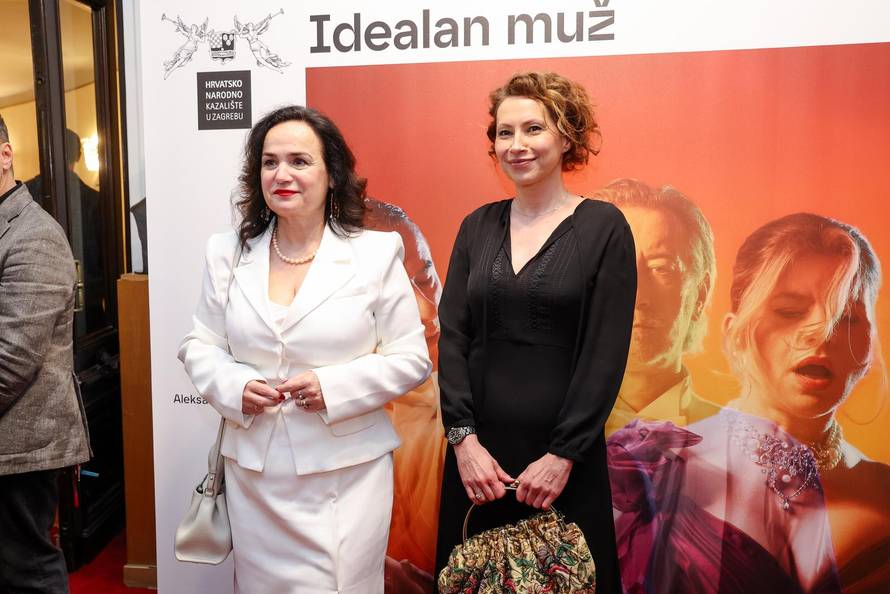 Zagreb: Poznati na premijeri predstave "Idealan muž"