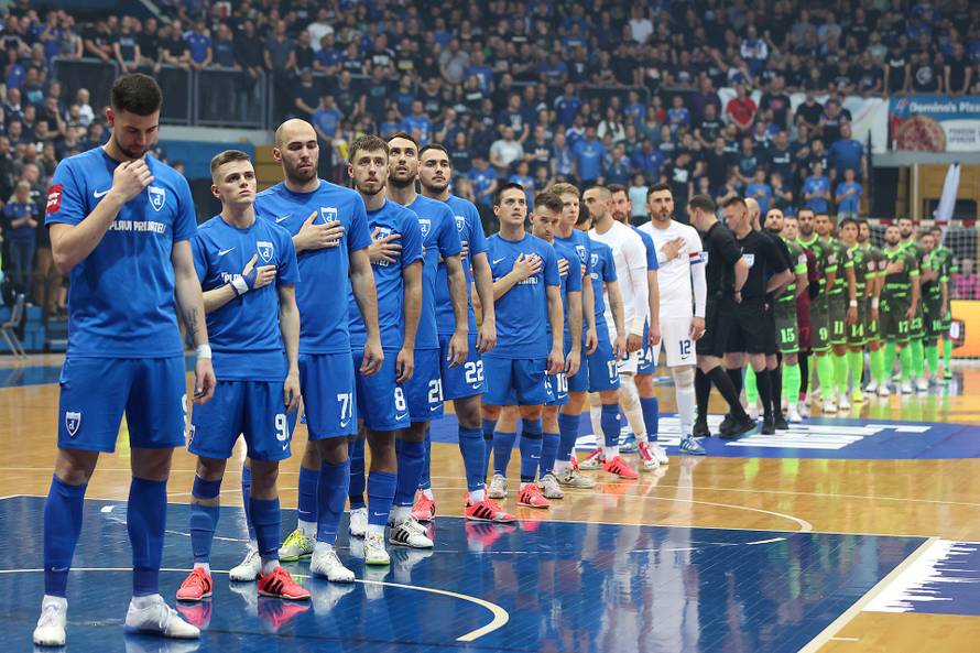 Zagreb: Četvrta utakmica finalne serije 1.HMNL između Futsal Dinama i Olmissuma