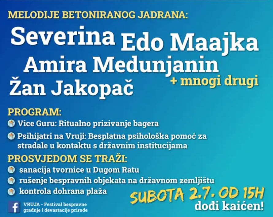 Severina na Festivalu u Vruji: 'Iskreno, došla sam ovdje po besplatnu psihološku pomoć'