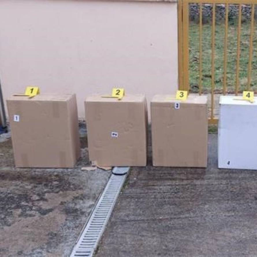 FOTO Pogledajte što je policija našla kod švercera u Kistanjama