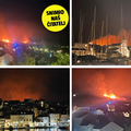 VIDEO Teška noć za vatrogasce na Braču: 'Udario je grom i sve je samo planulo. Užas...'
