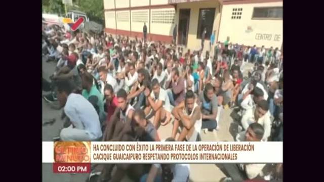 Venezuelan police break into prison where dangerous criminal gang operates