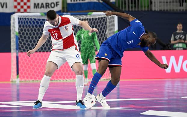Ljubljana: Francuska - Hrvatska u borbi za broncu