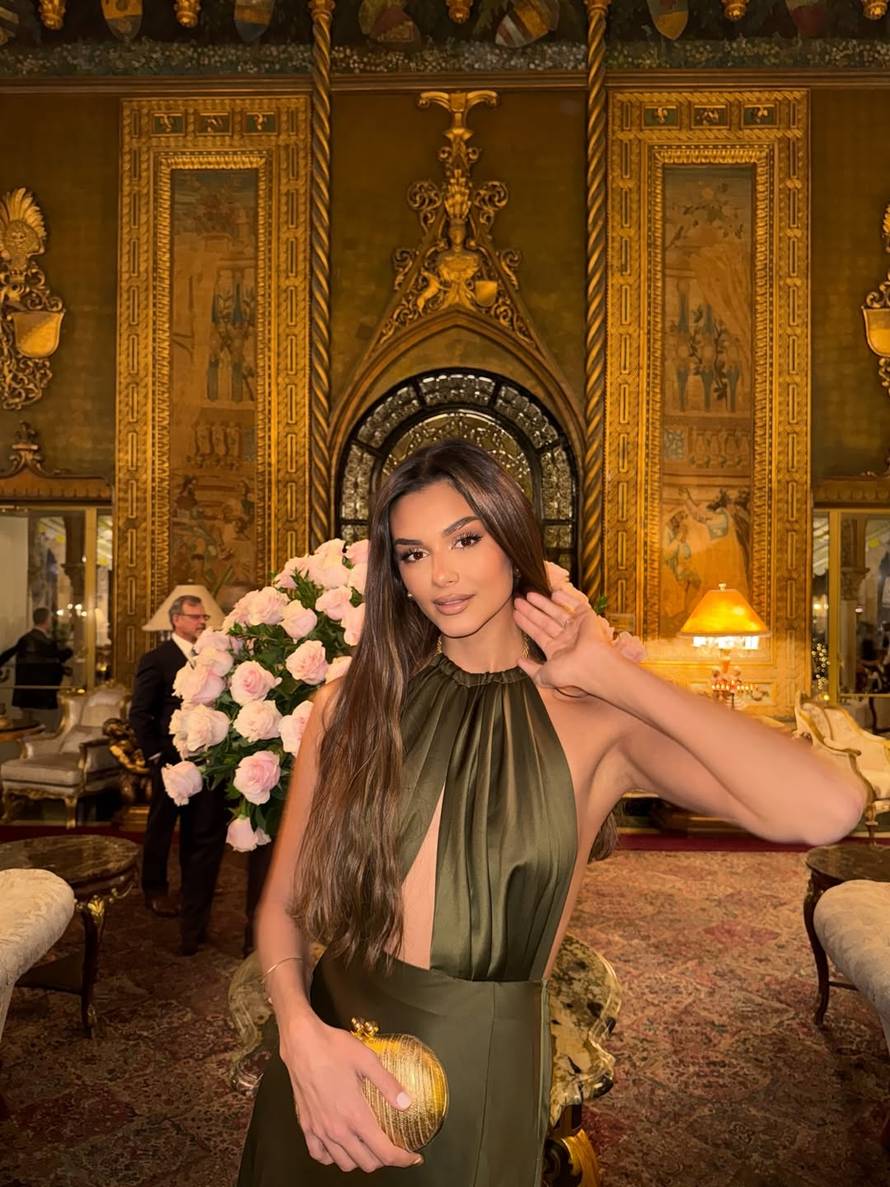 Hrvatska Miss Universe ponovno je bila na večeri kod Trumpa: Pogledajte tu raskoš