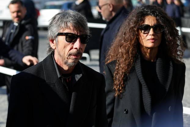 Funeral ceremony of fashion designer Valentino Garavani, in Rome