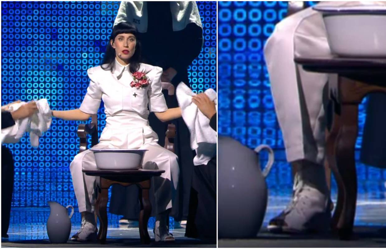 Hrvatska ima cipele u finalu Eurosonga, Konstrakta je nastupila u bijelim borosanama