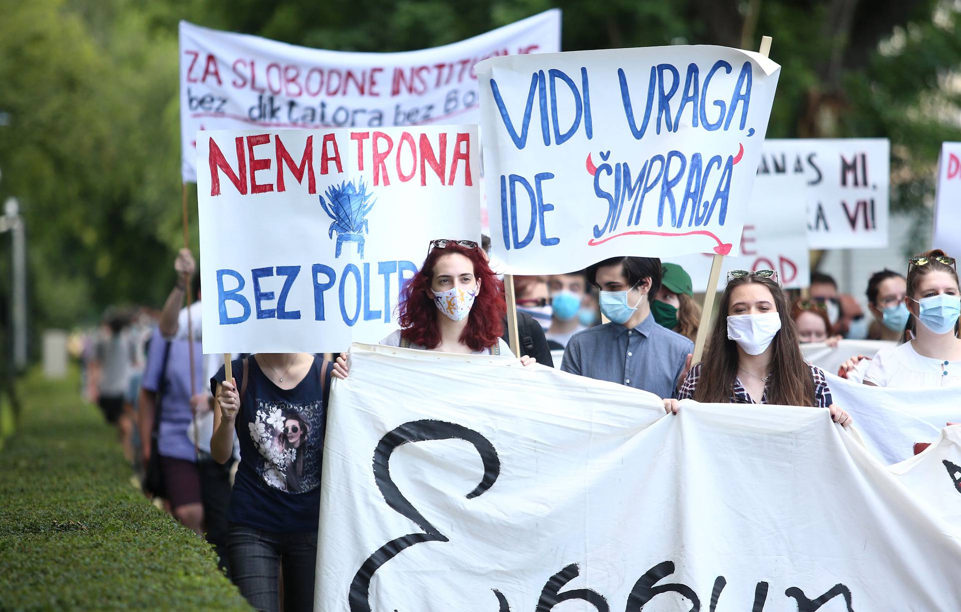 Traže smjenu Borasa: Studenti donijeli Plenkiju 8000 potpisa