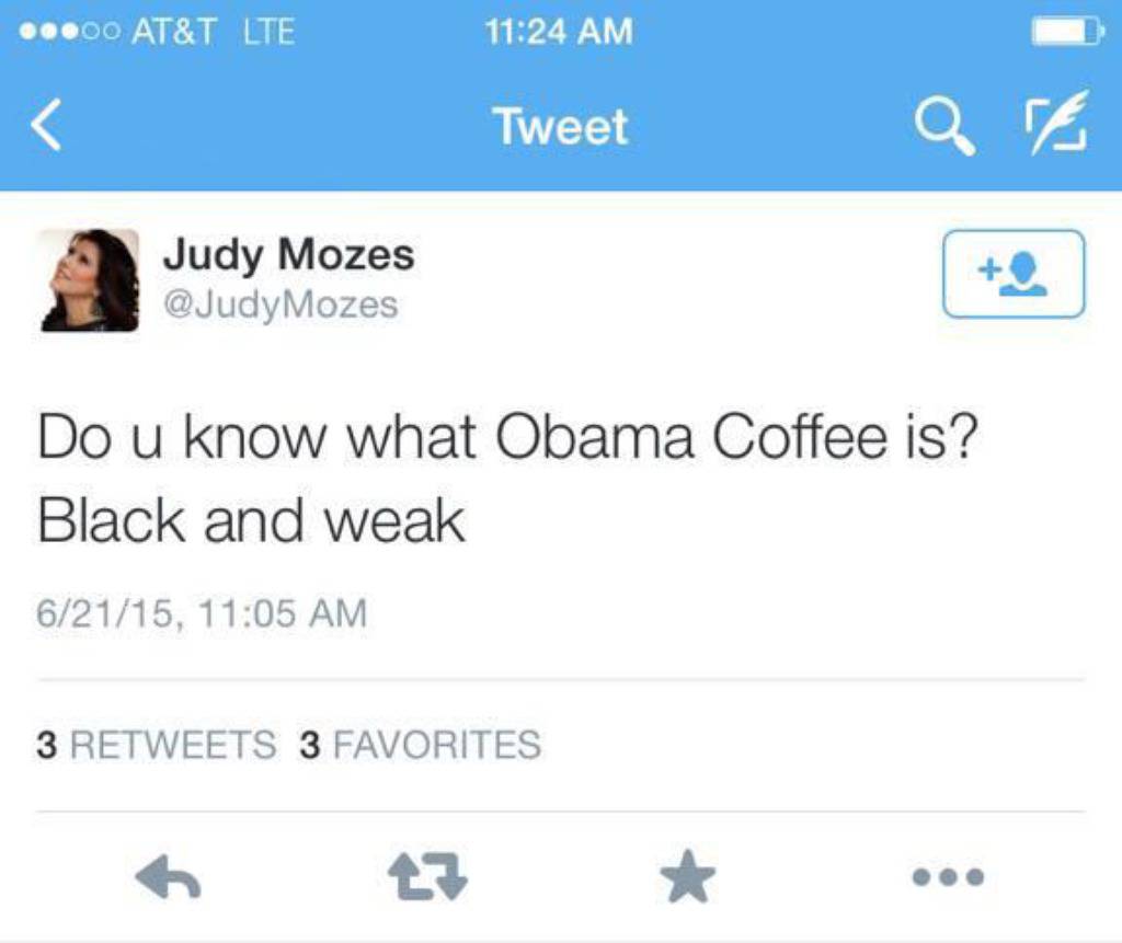 Twitter/Judy Mozes
